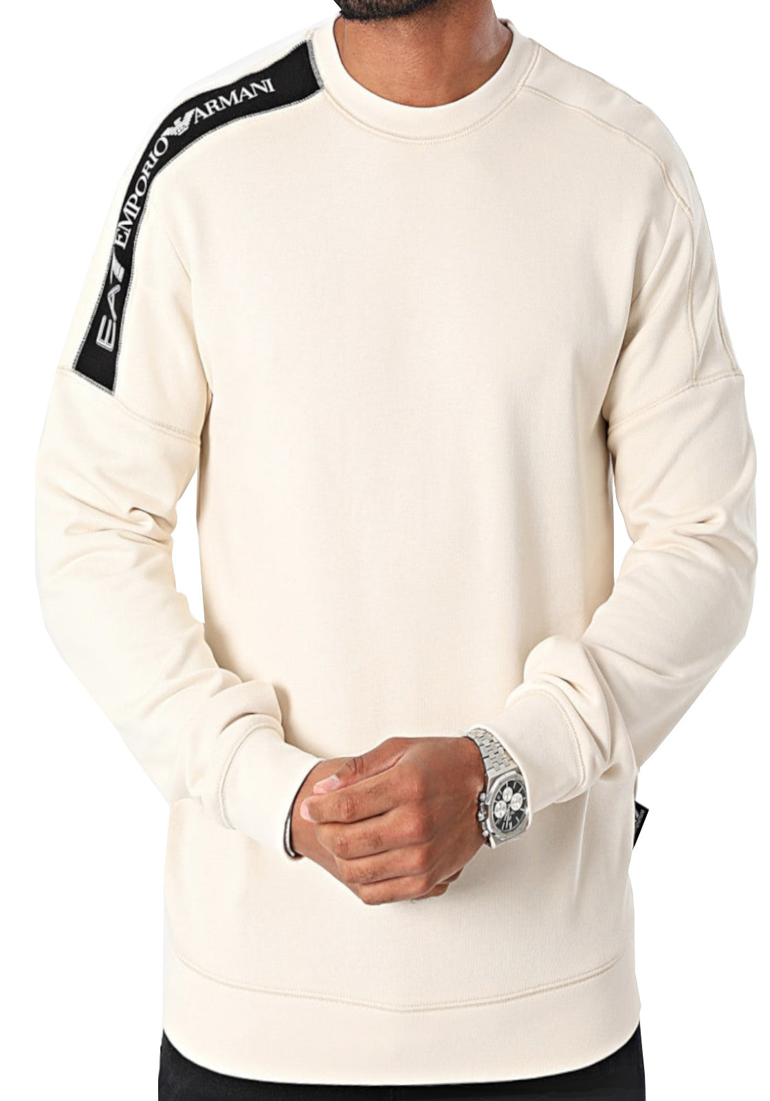 FELPE Beige/nero Ea7