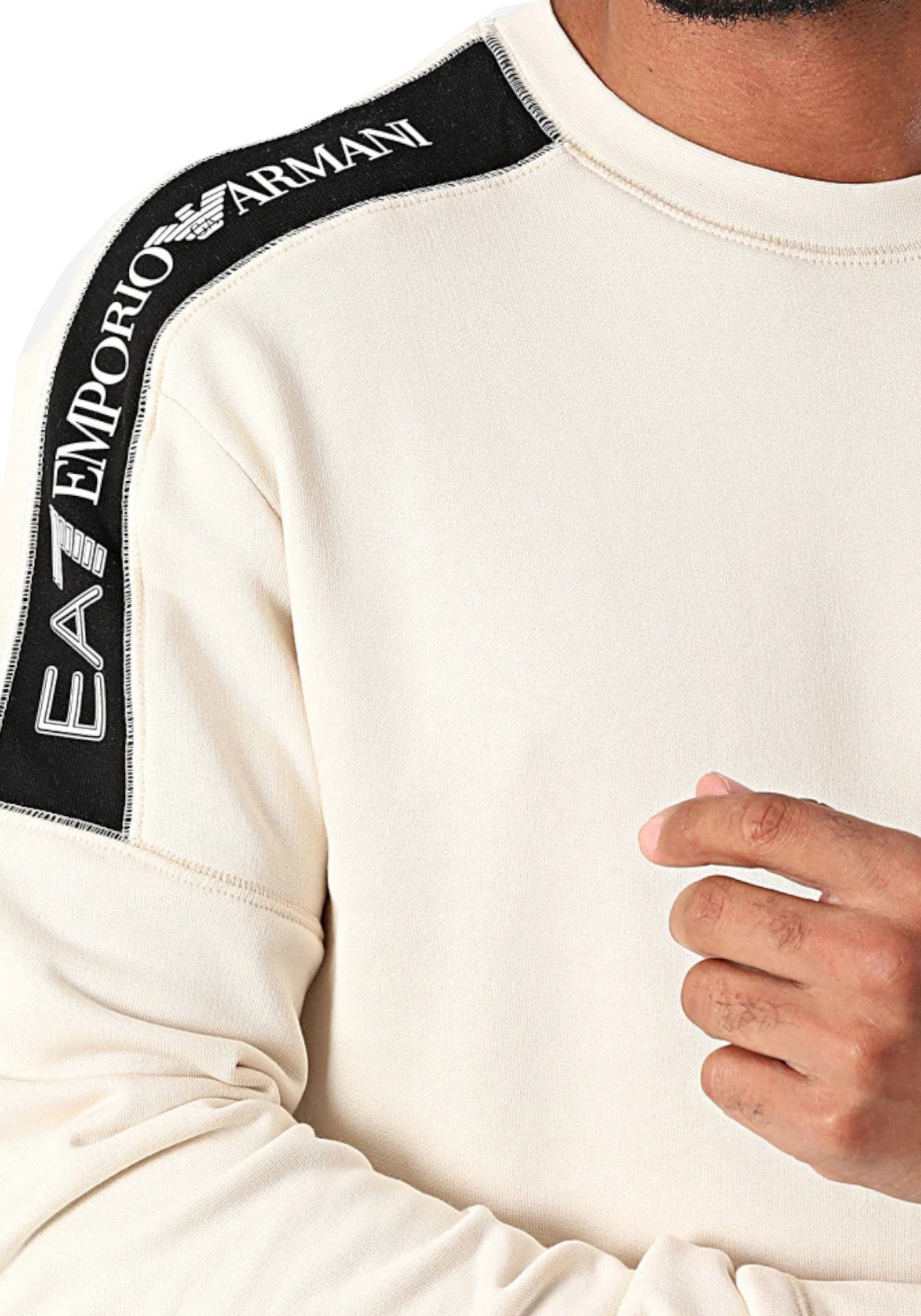 FELPE Beige/nero Ea7