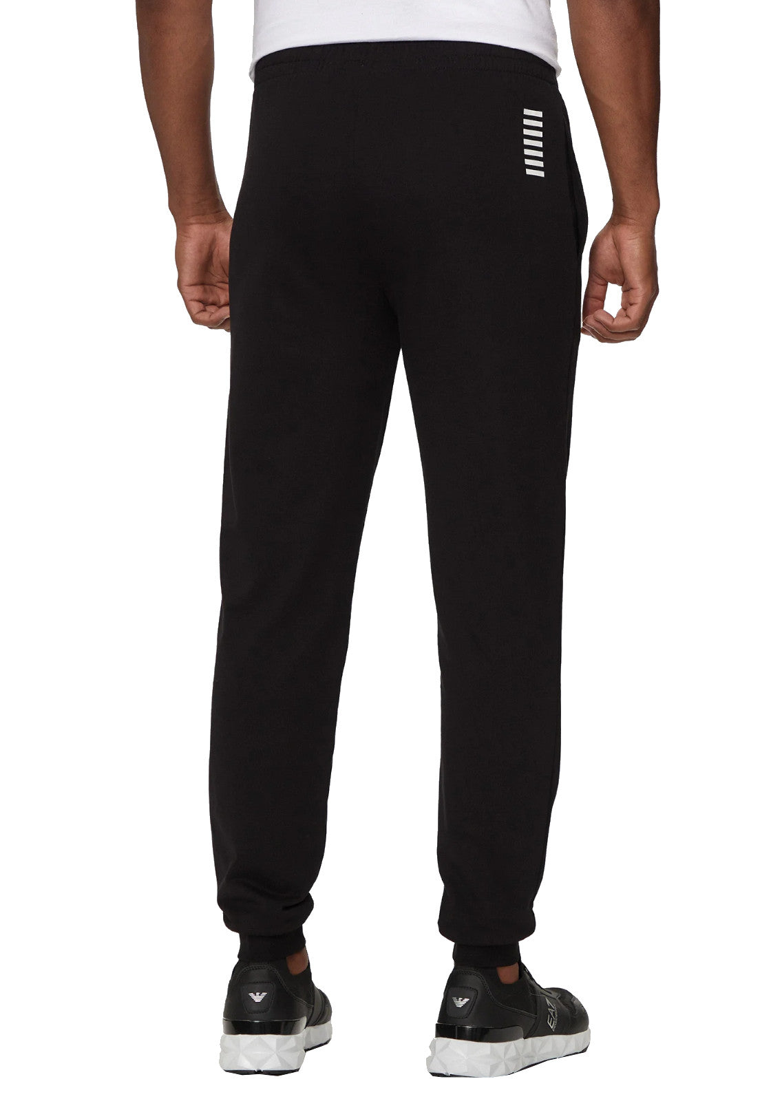 PANTALONI Nero/bianco Ea7