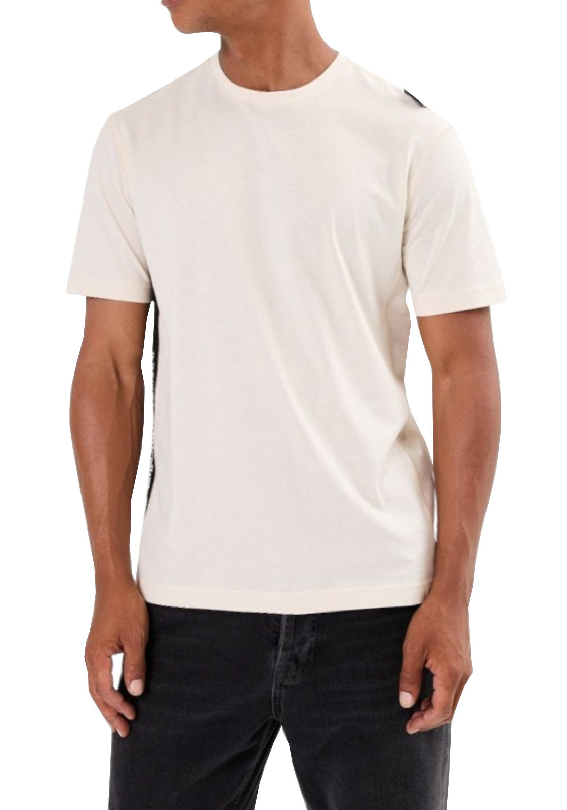 T-SHIRT E CANOTTE Beige/nero Ea7