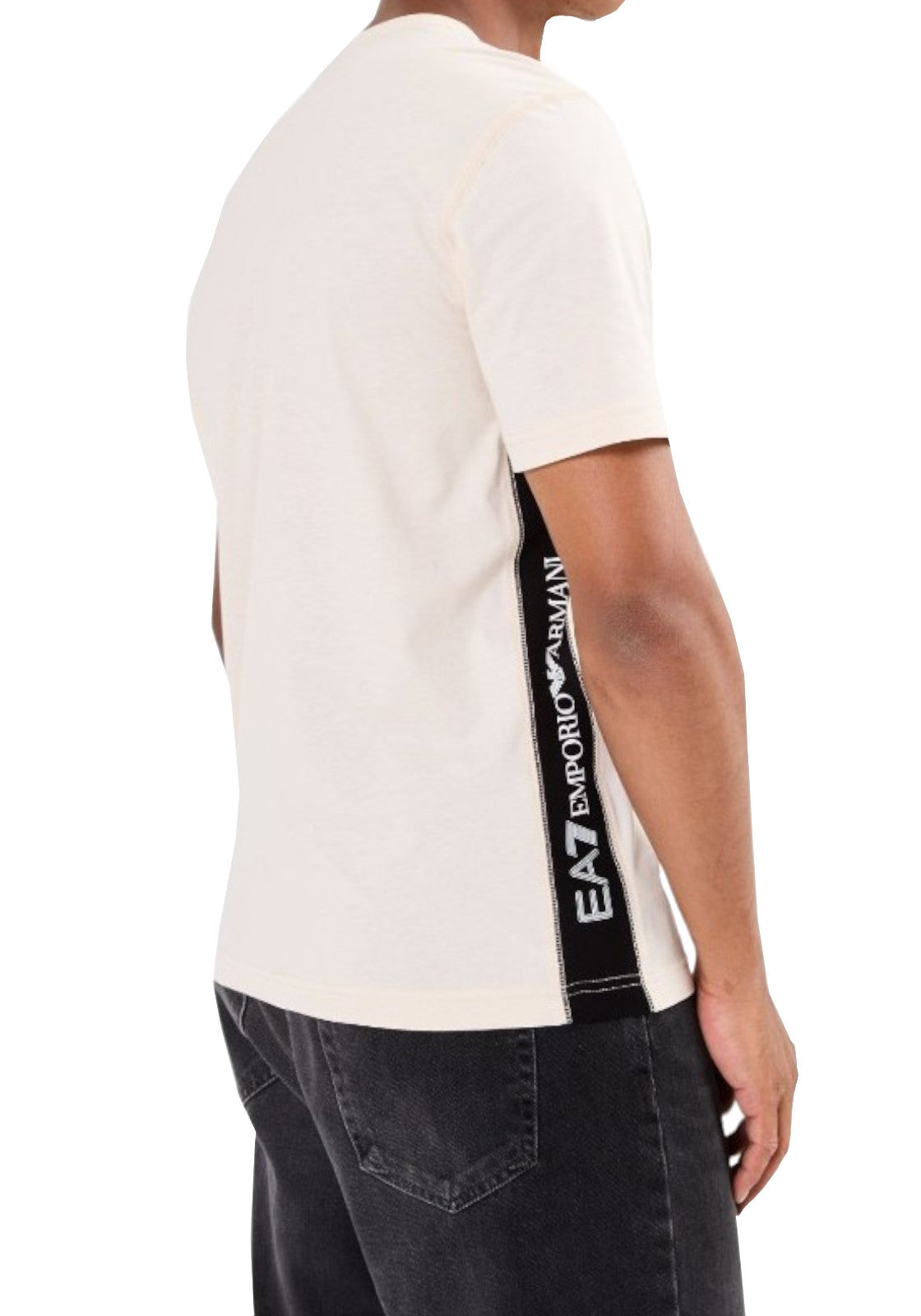 T-SHIRT E CANOTTE Beige/nero Ea7