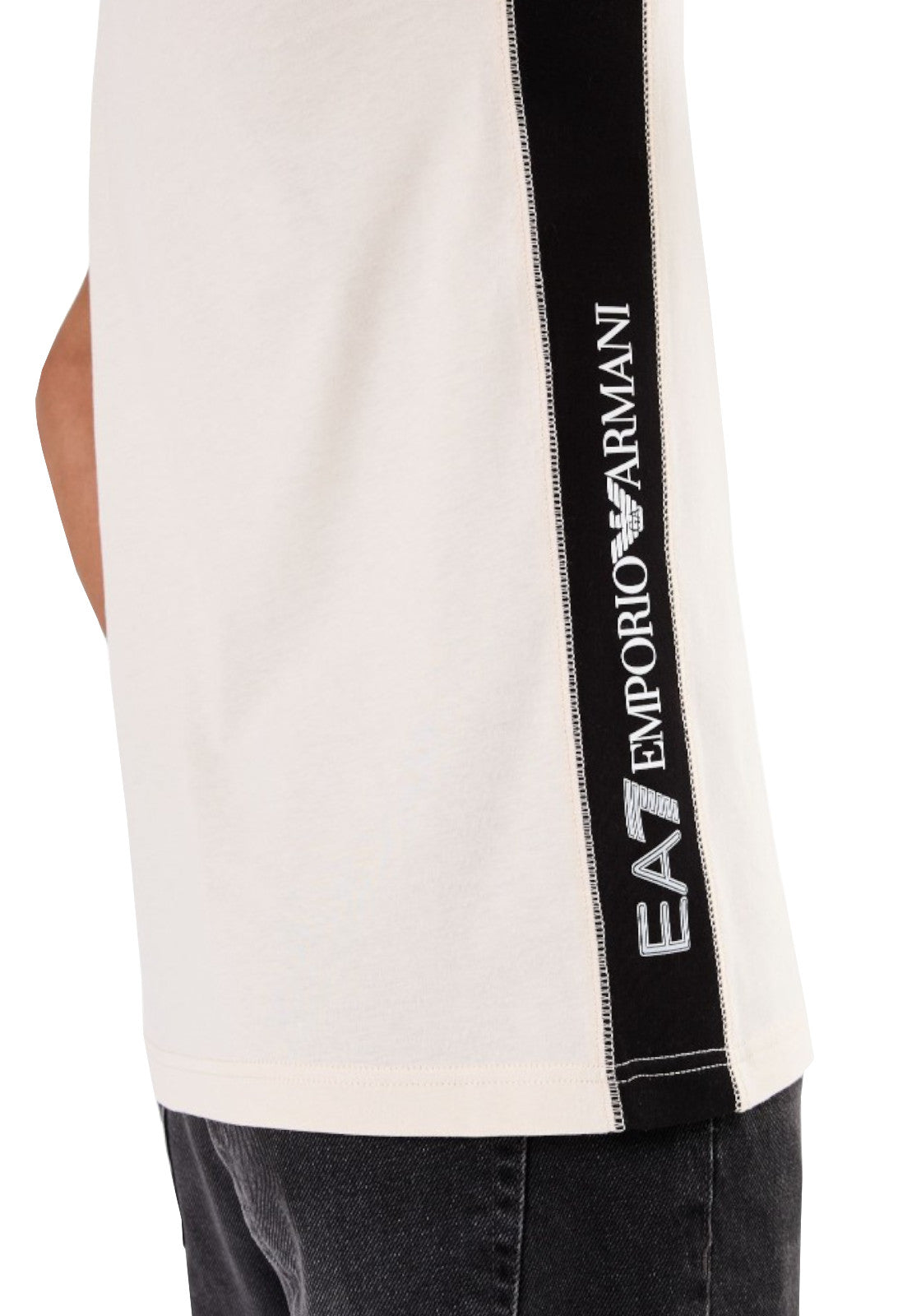 T-SHIRT E CANOTTE Beige/nero Ea7