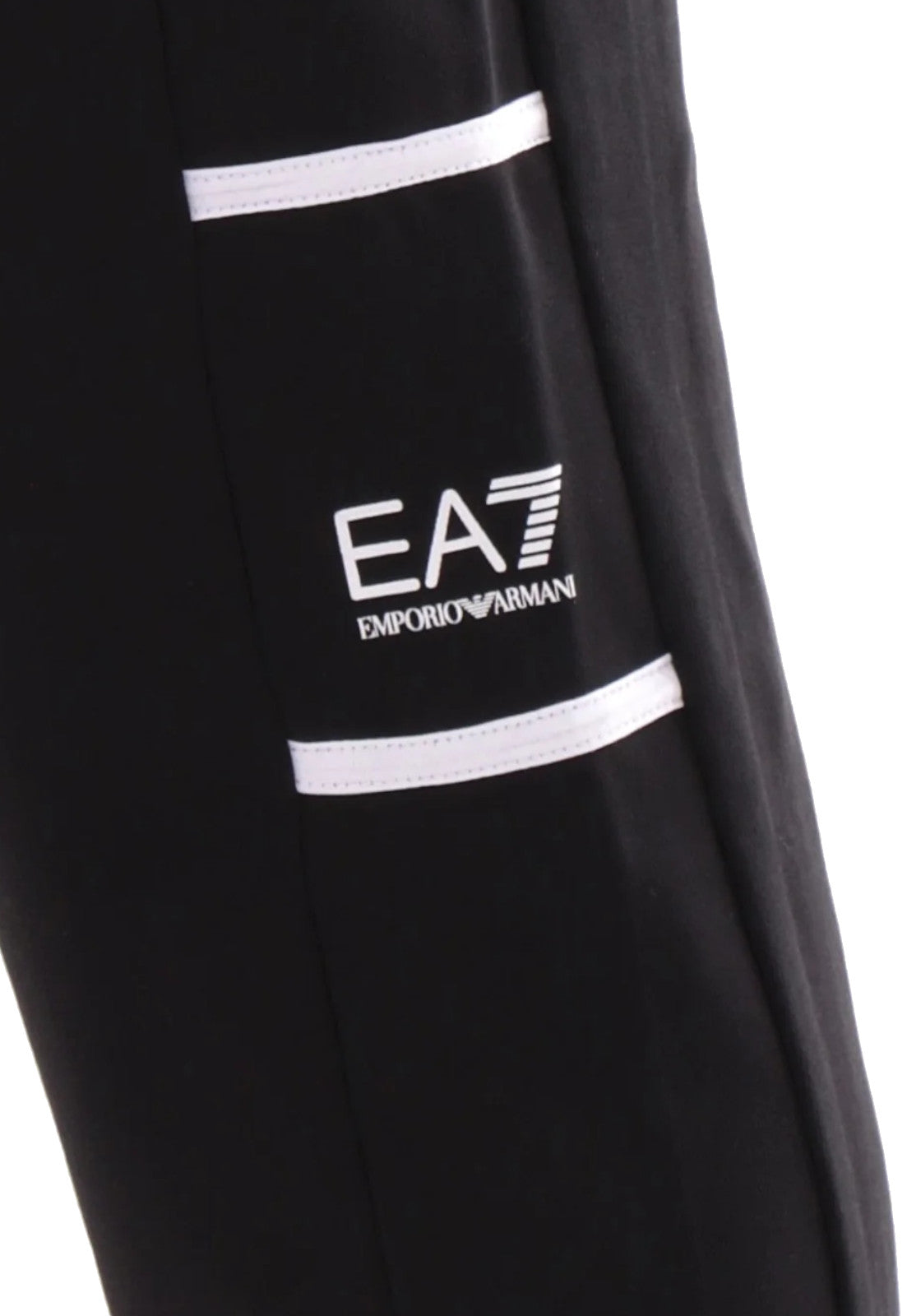 PANTALONI Nero/bianco Ea7
