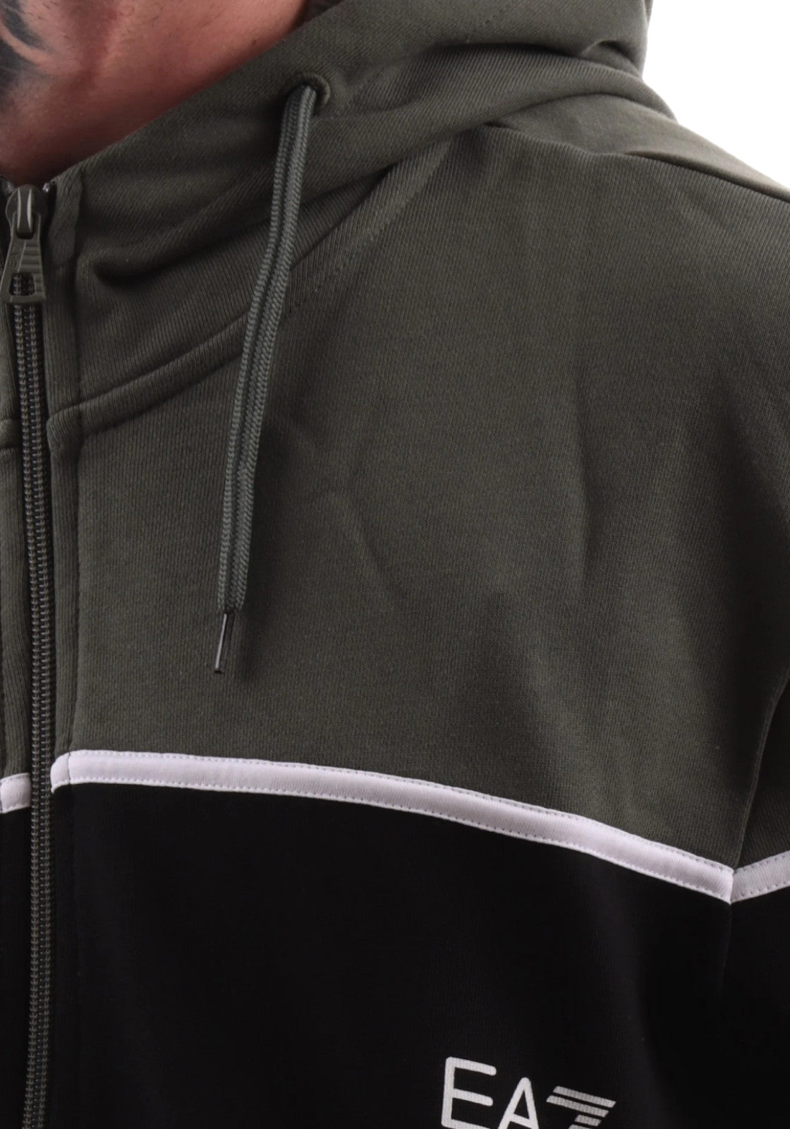 FELPE Verde/nero Ea7