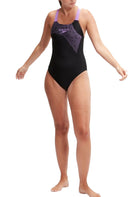 COSTUMI Nero/viola Speedo