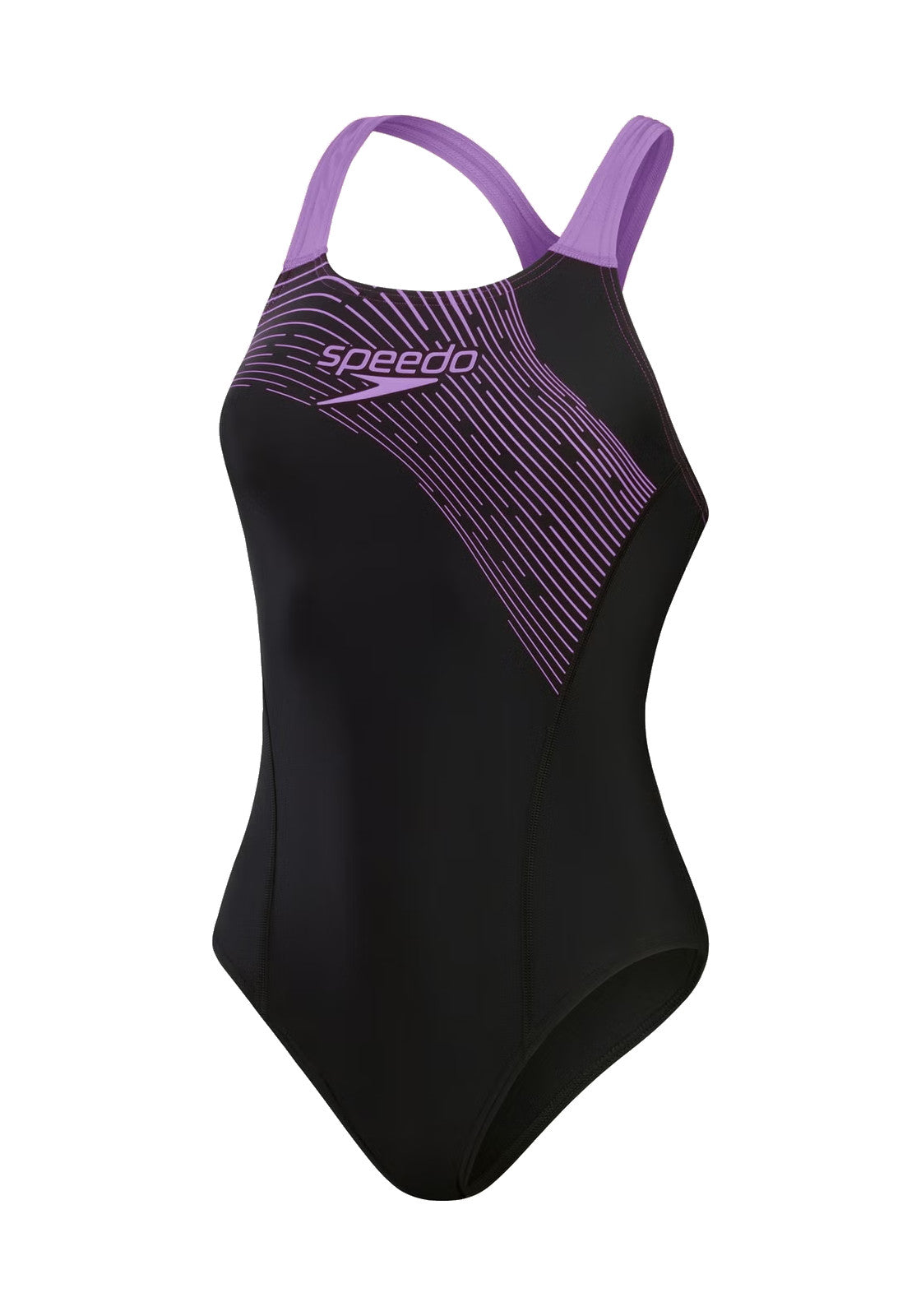 COSTUMI Nero/viola Speedo