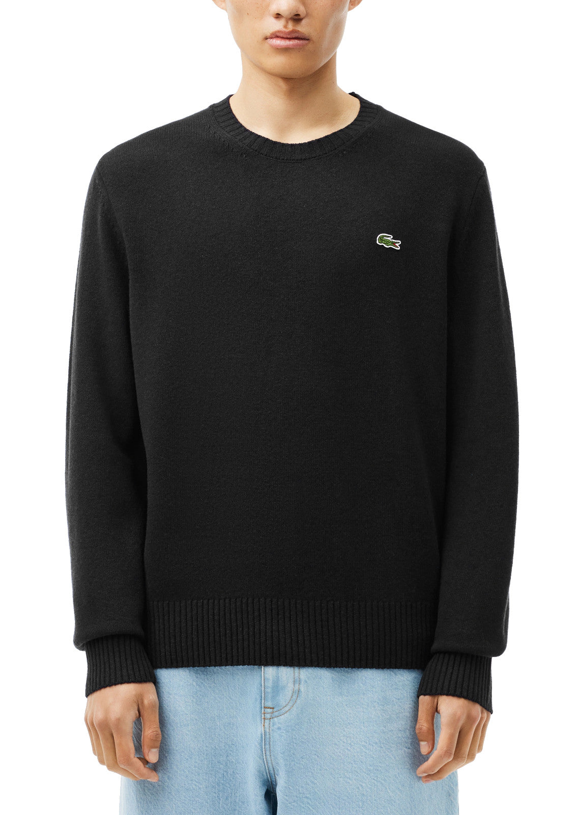 MAGLIONI E POLO Nero Lacoste