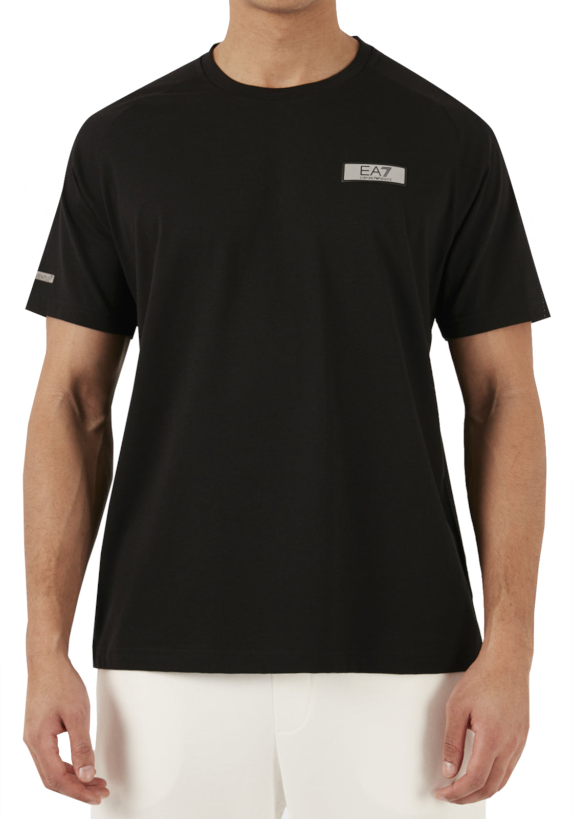 T-SHIRT E CANOTTE Nero/argento Ea7