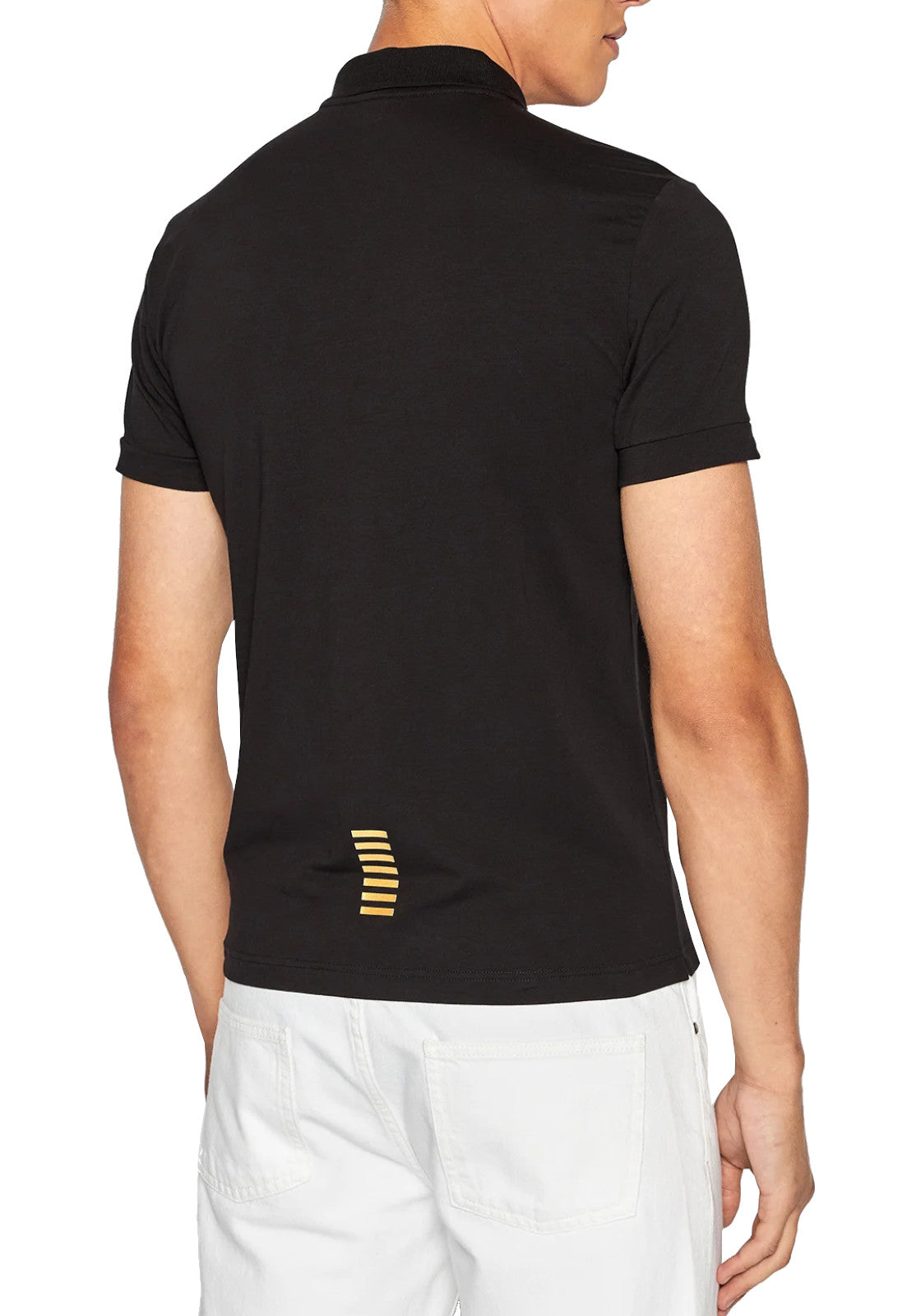 MAGLIONI E POLO Nero/oro Ea7