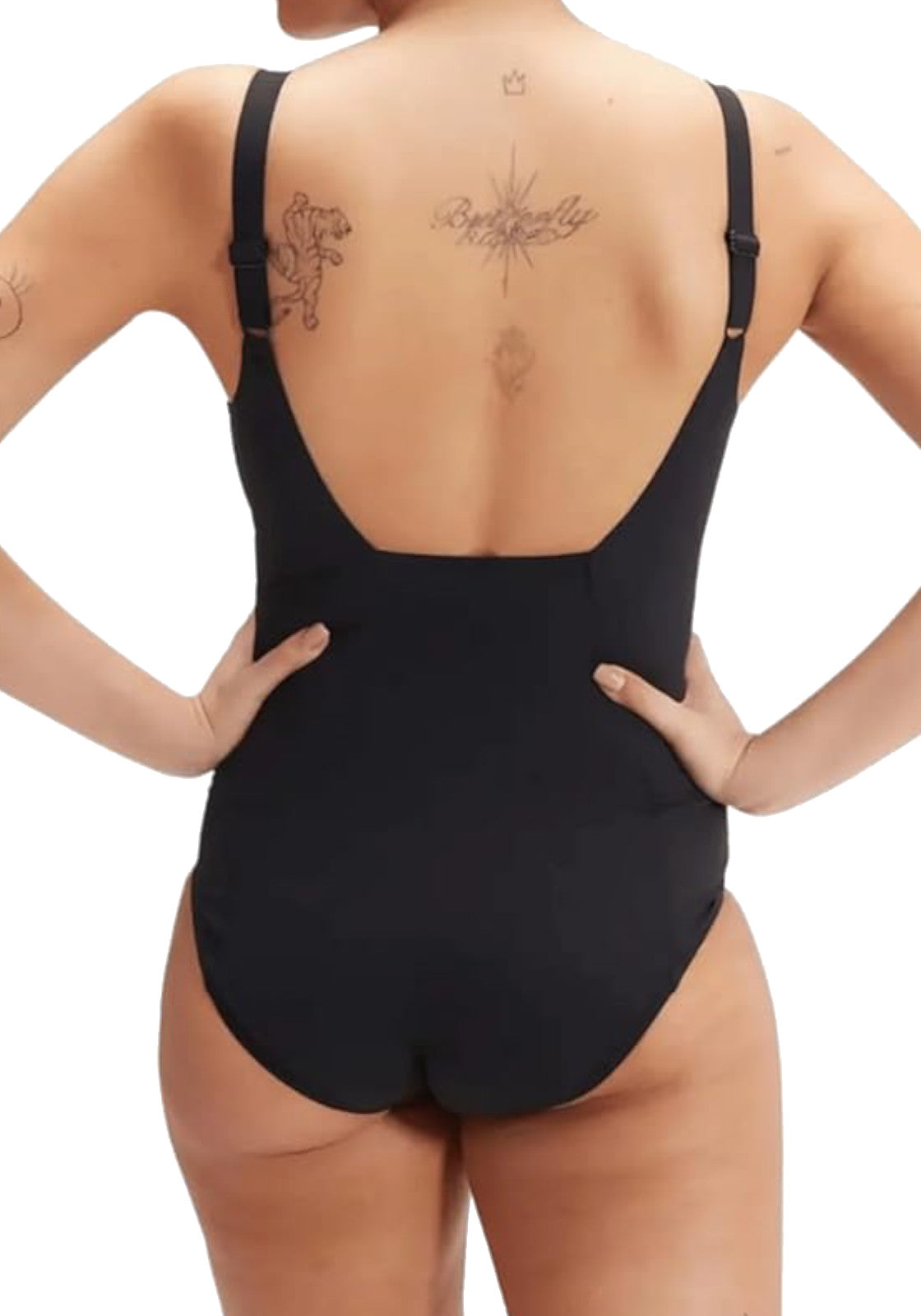 COSTUMI Nero/turchese Speedo