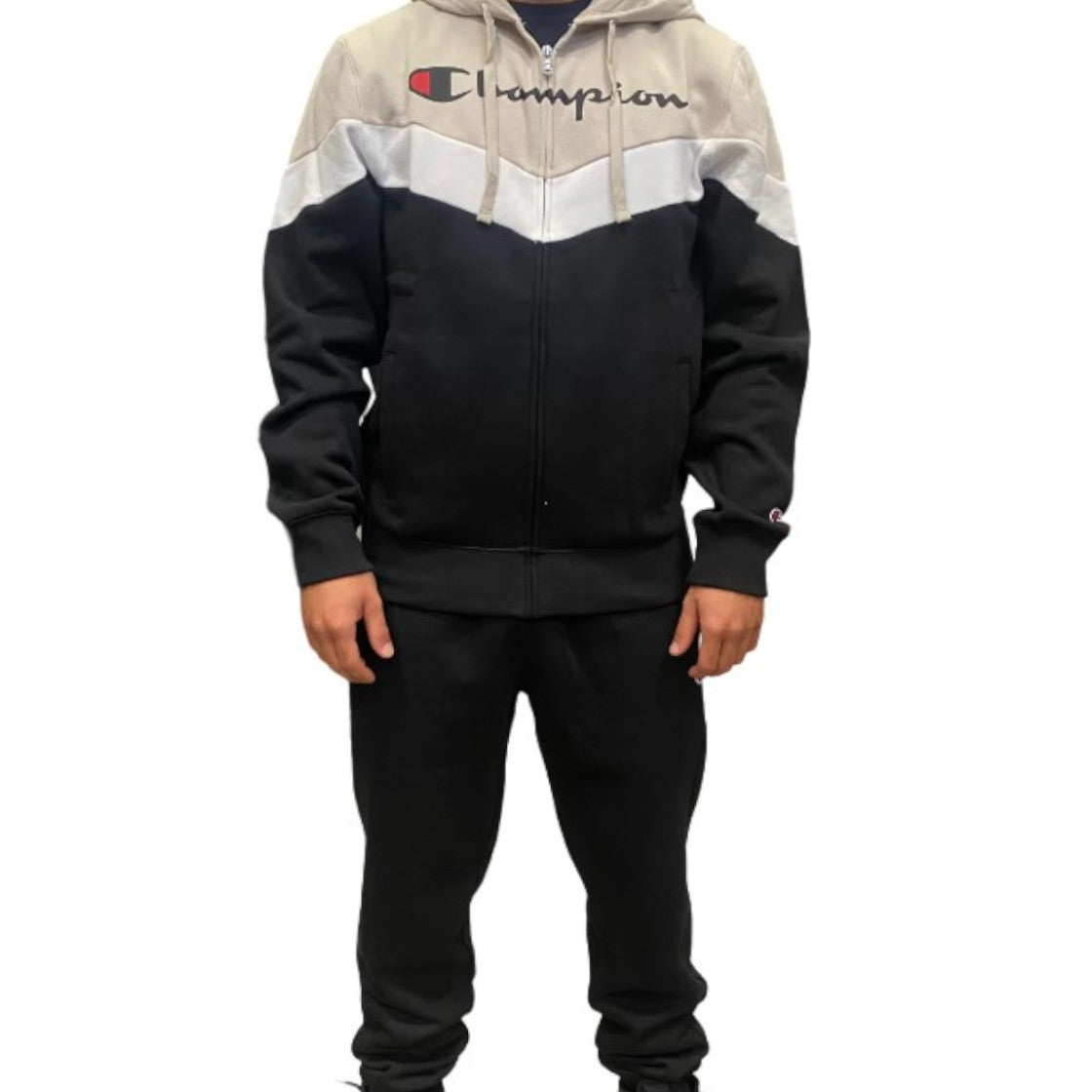 TUTE Beige/nero Champion
