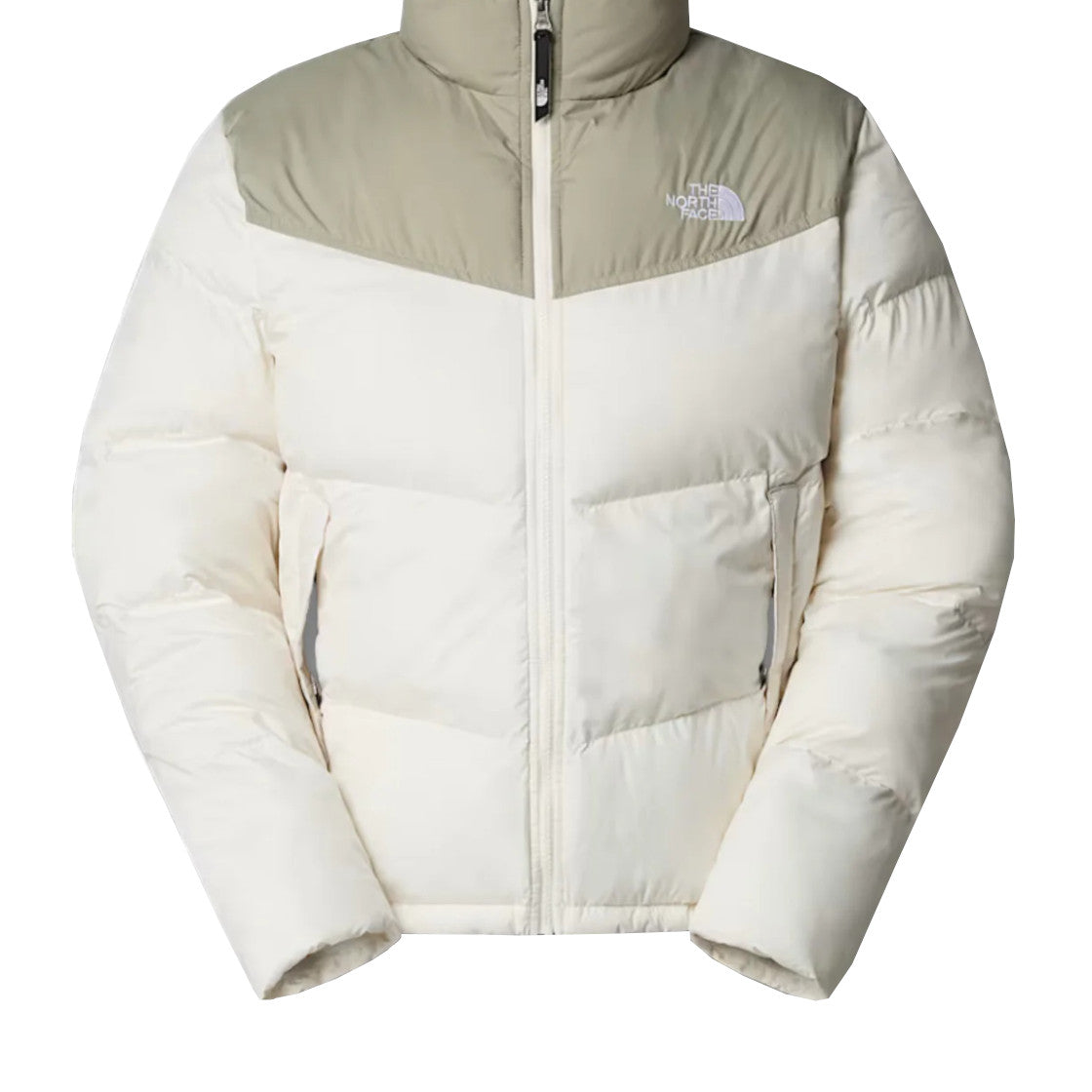 GIUBBINI E GIACCHE Panna/verde The North Face