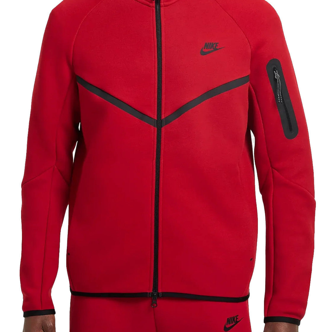 FELPE Rosso/nero Nike