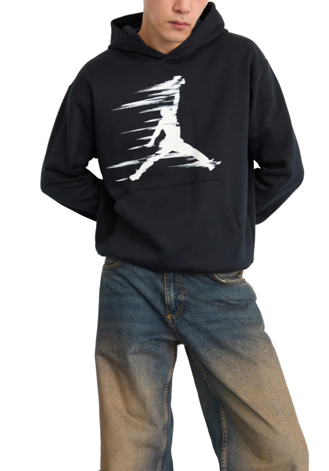 FELPE Nero/bianco Nike