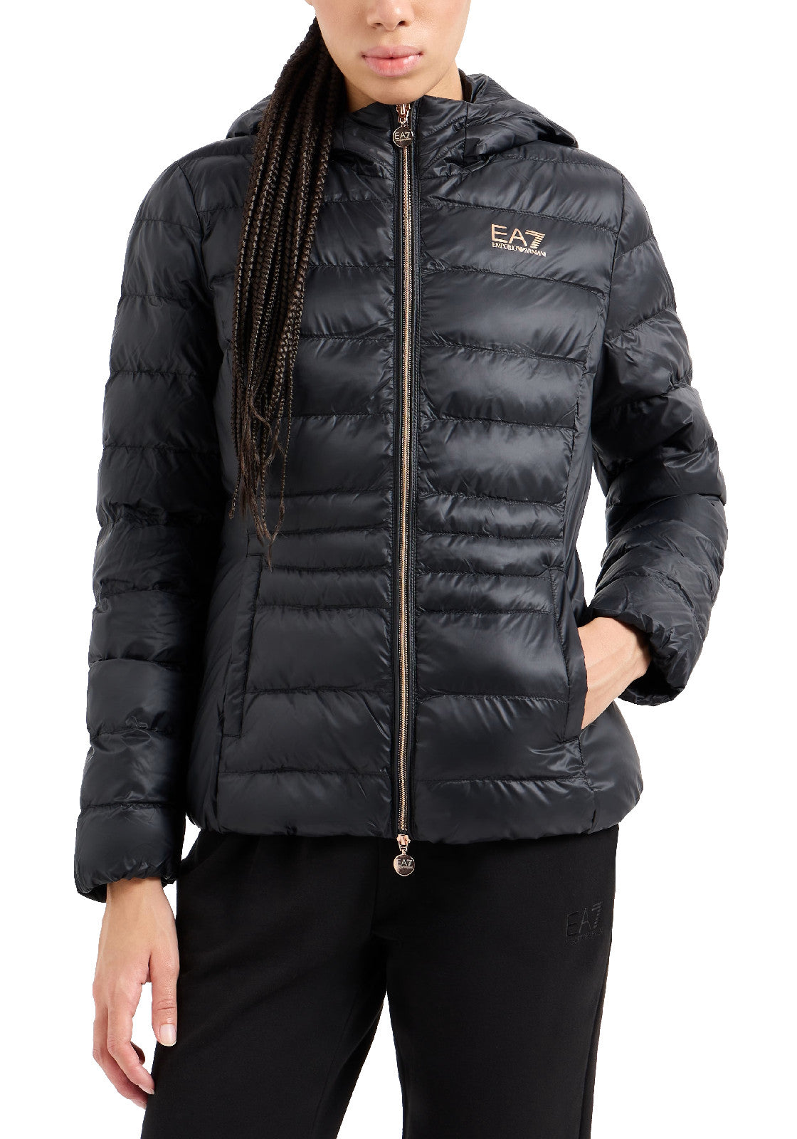 GIUBBINI E GIACCHE Nero/oro Ea7
