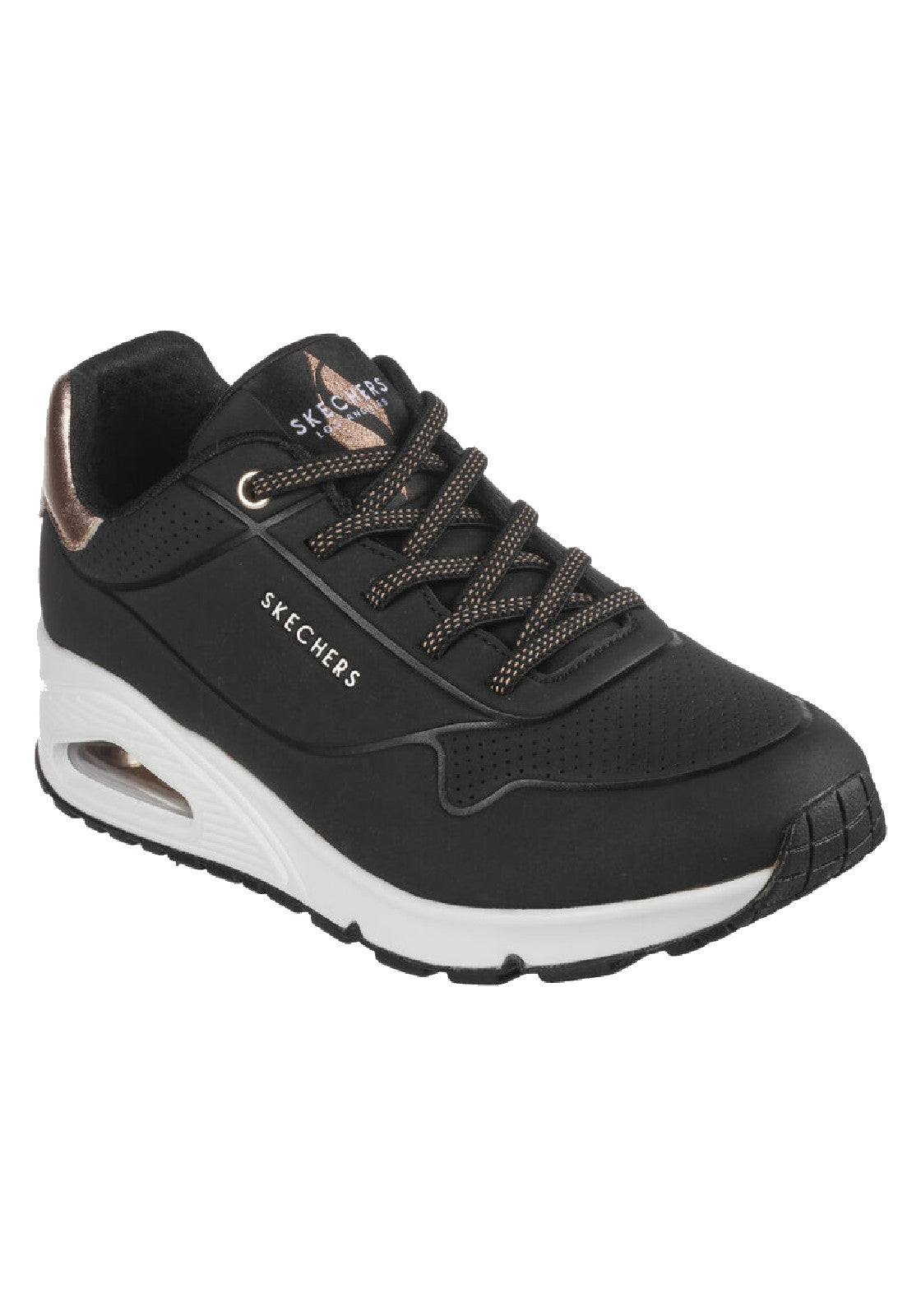 SCARPE Nero/bronzo Skechers