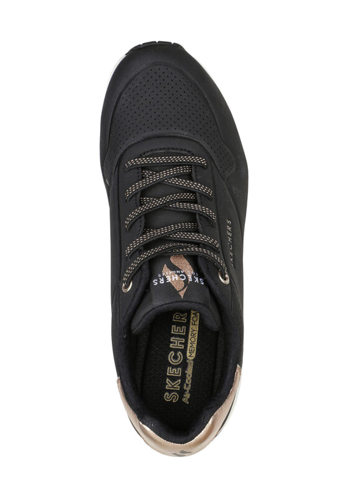 SCARPE Nero/bronzo Skechers