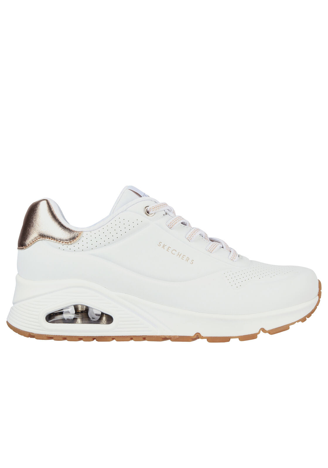 SCARPE Bianco/argento Skechers