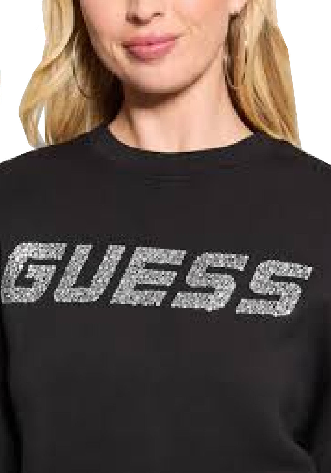 FELPE Nero/argento Guess