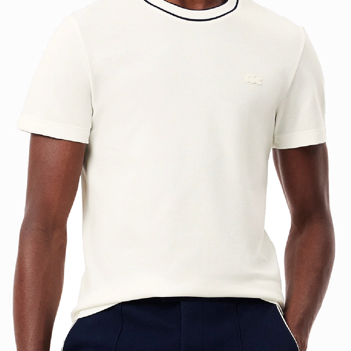 T-SHIRT E CANOTTE Panna/blu Lacoste