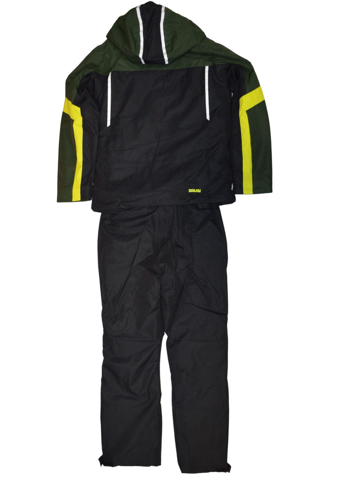 OUTDOOR-SCI Nero/verde Brugi