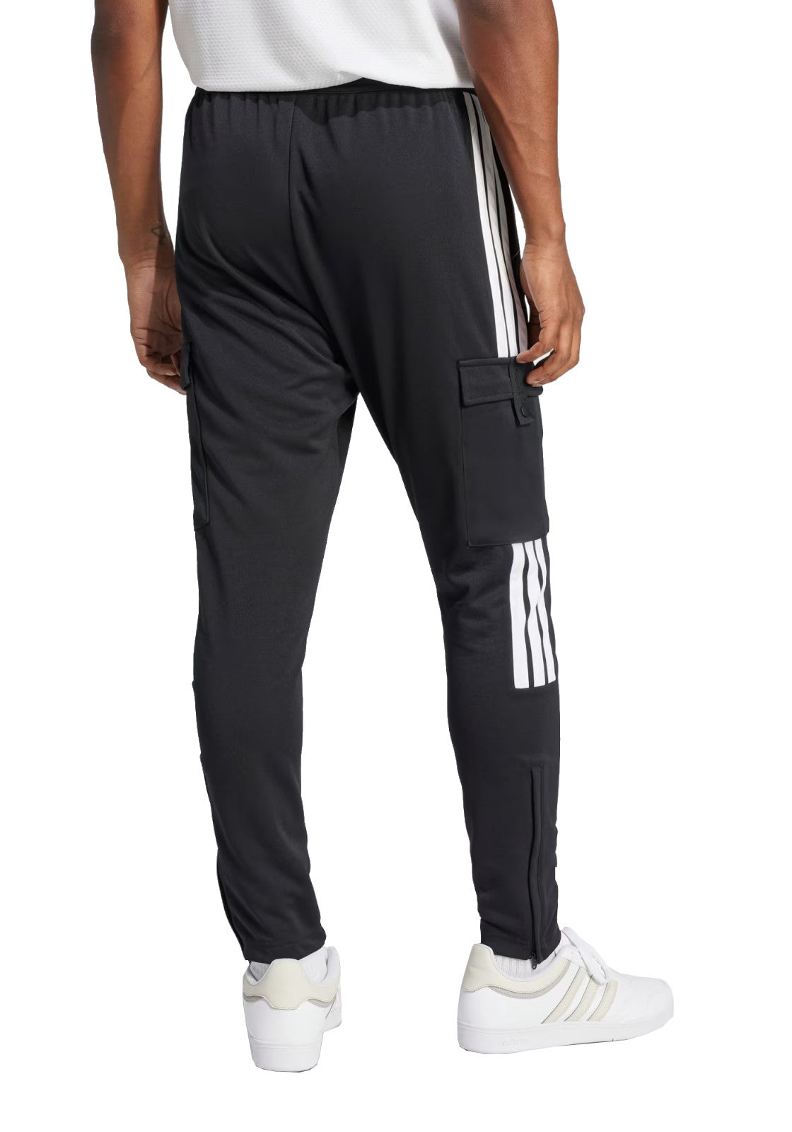 PANTALONI Nero/bianco Adidas
