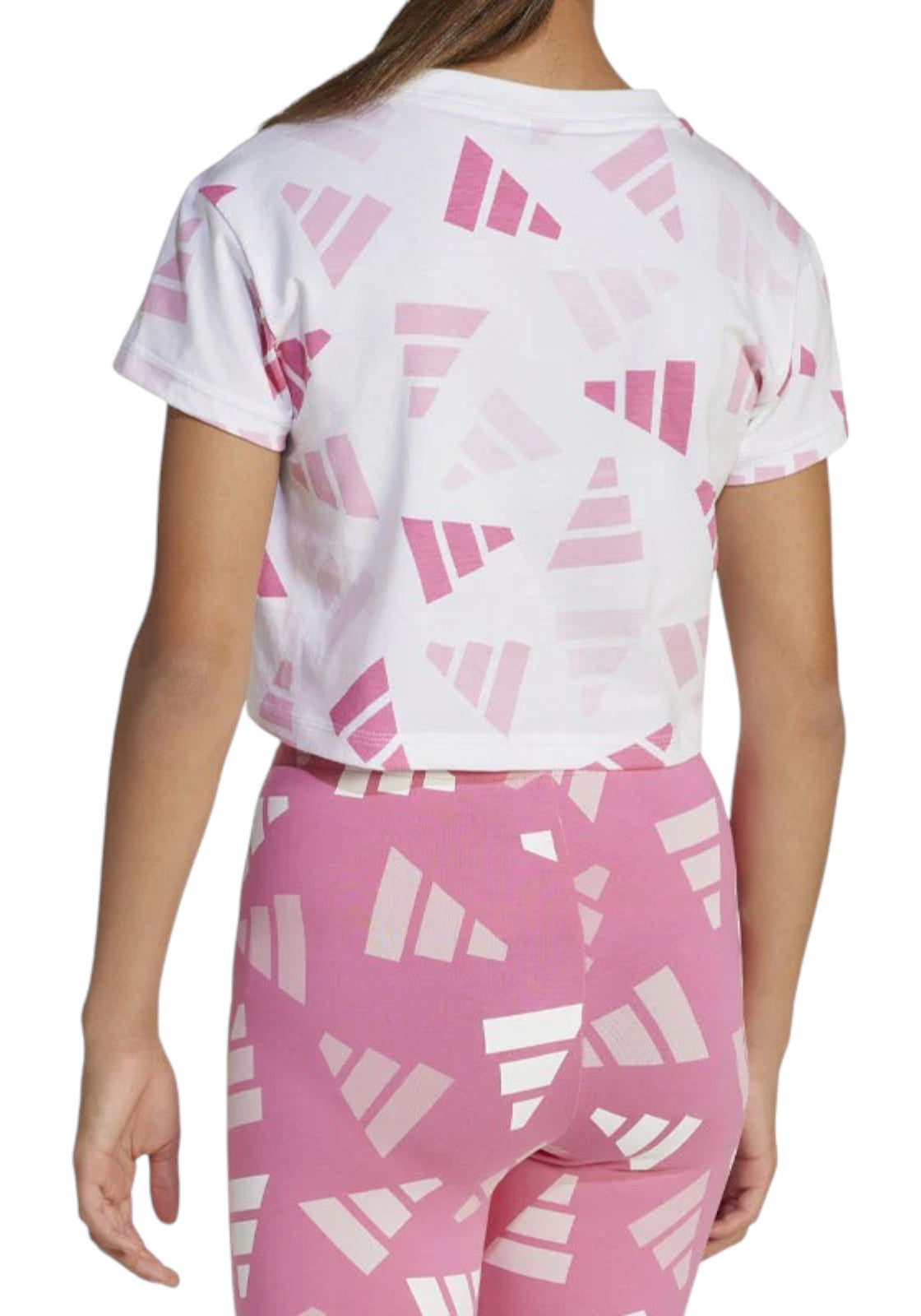 T-SHIRT E CANOTTE Bianco/rosa Adidas