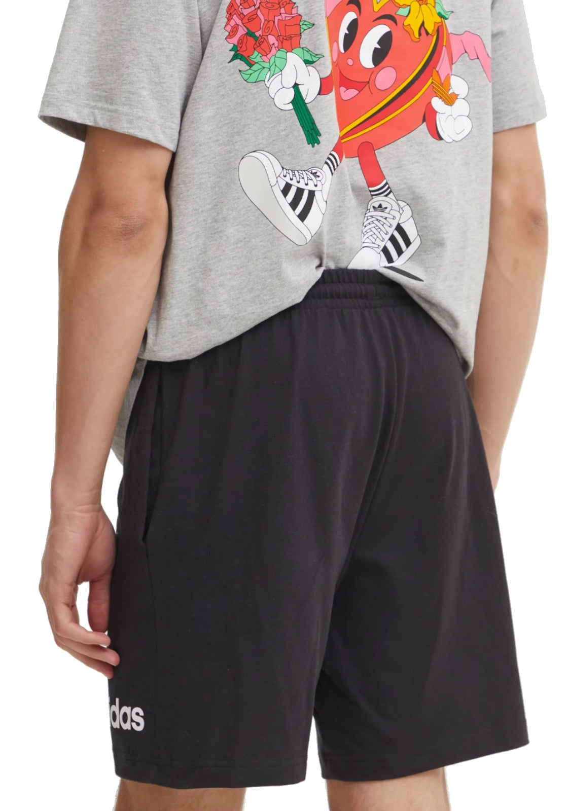 PANTALONCINI Nero/bianco Adidas