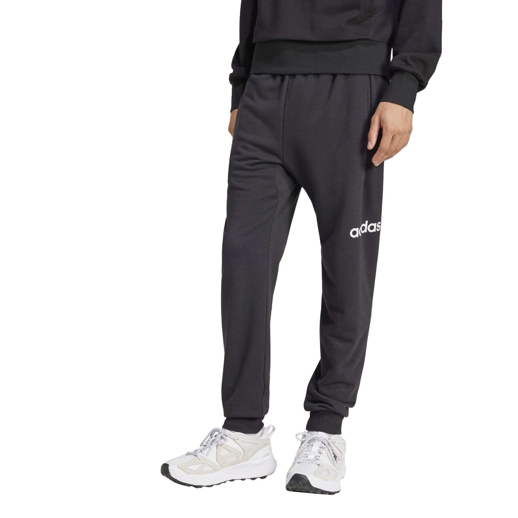 PANTALONI Nero/bianco Adidas