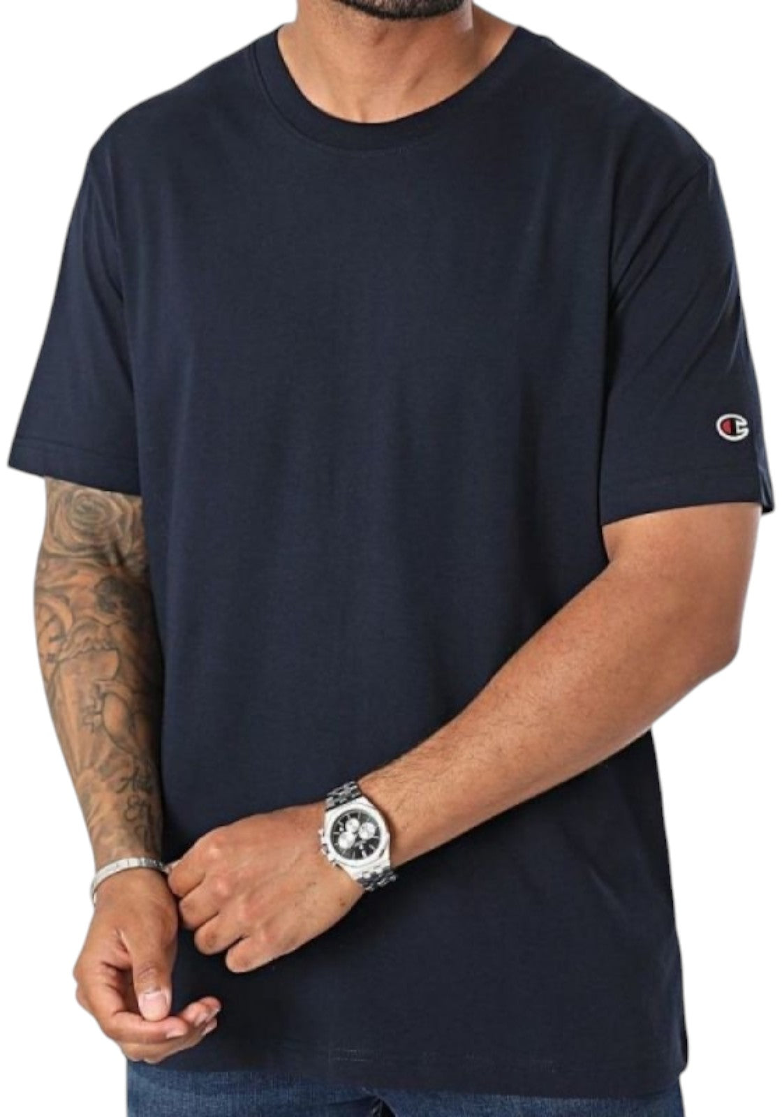 T-SHIRT E CANOTTE Bianco/blu Champion