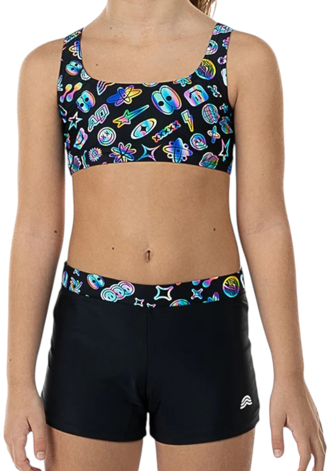 COSTUMI Nero/celeste Aquarapid