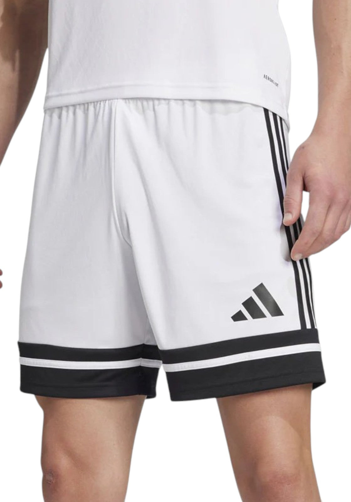 PANTALONCINI Bianco/nero Adidas