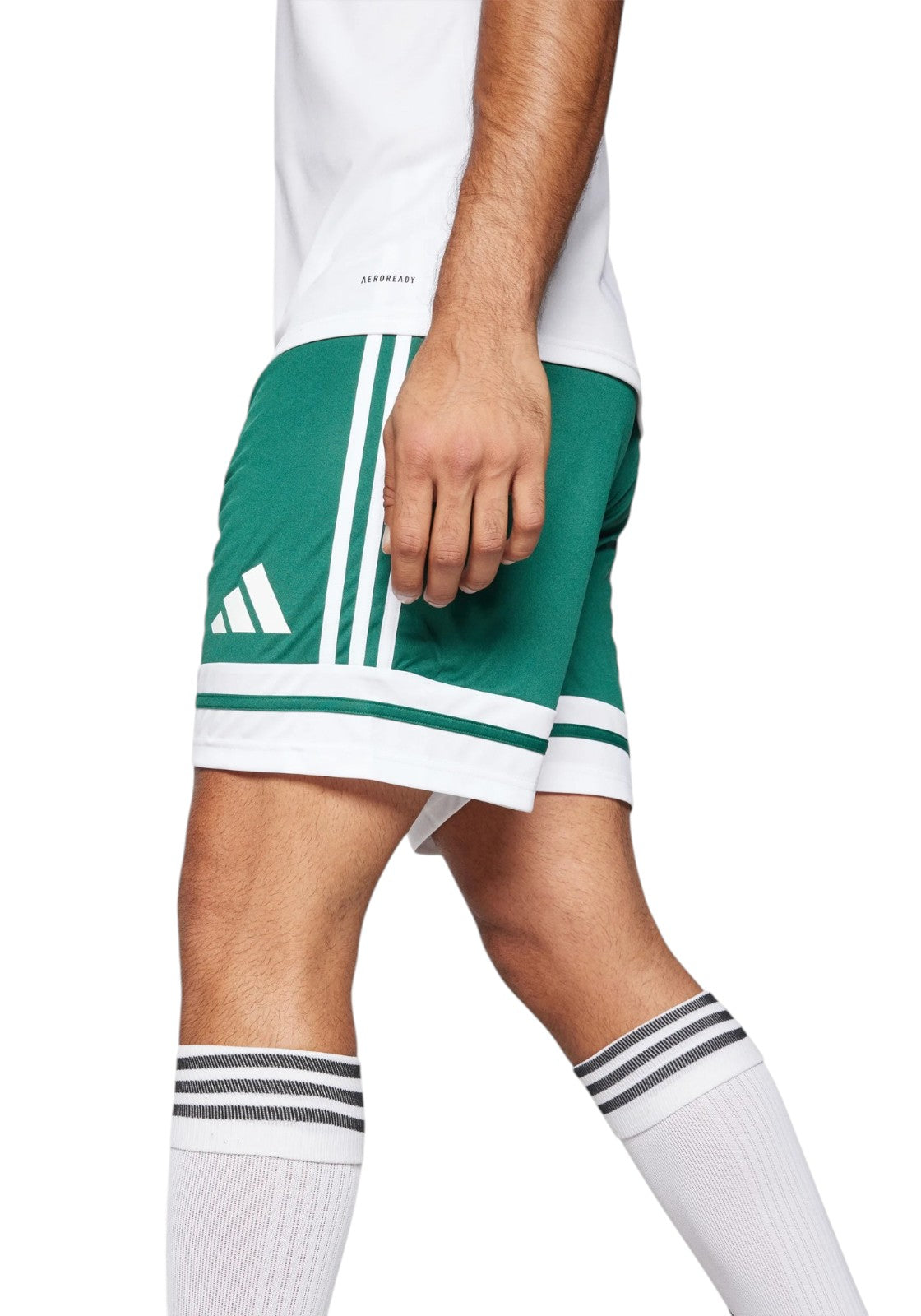 PANTALONCINI Verde/bianco Adidas