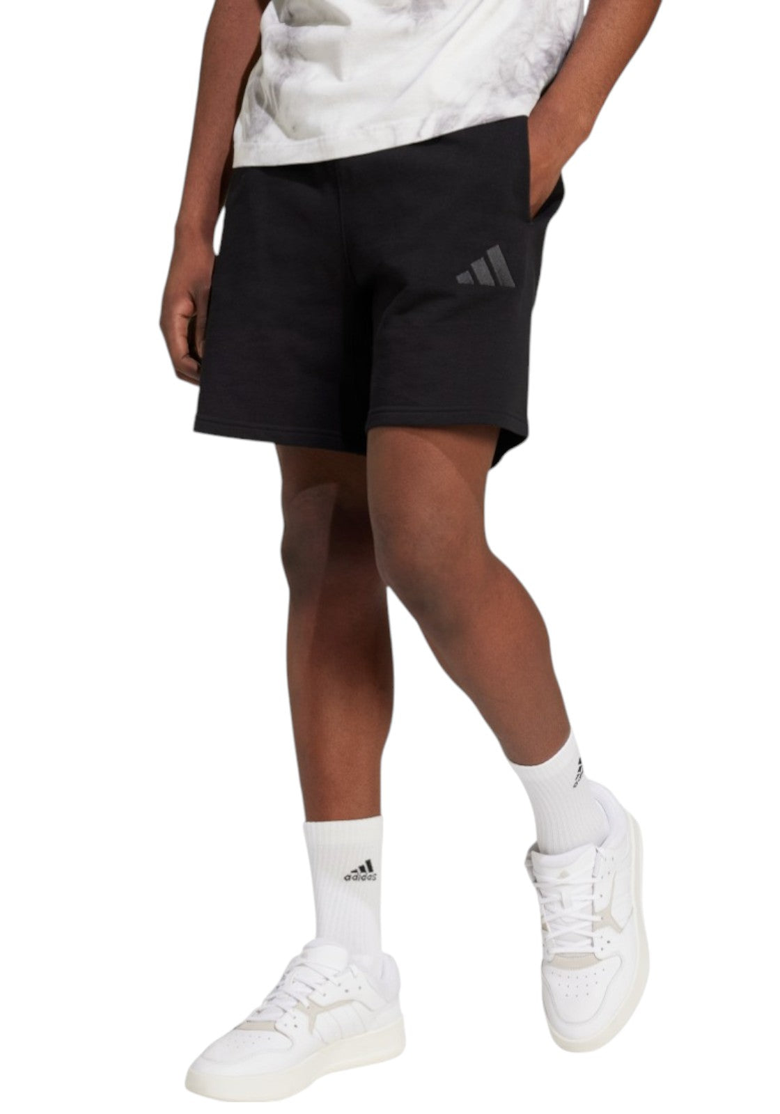 PANTALONCINI Nero Adidas