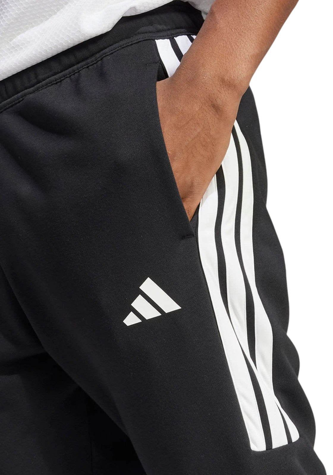 PANTALONI Nero/bianco Adidas