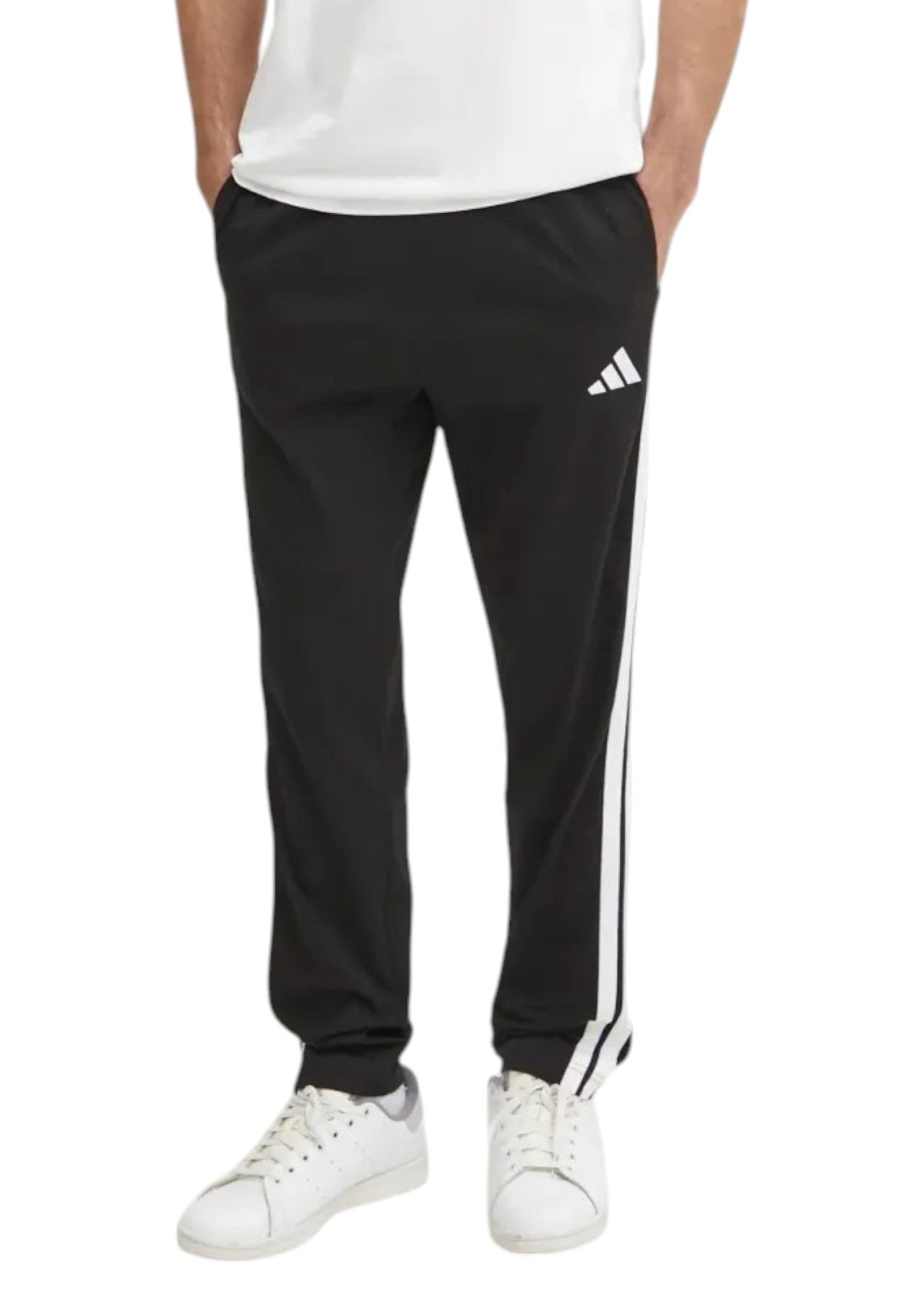 PANTALONI Nero/bianco Adidas