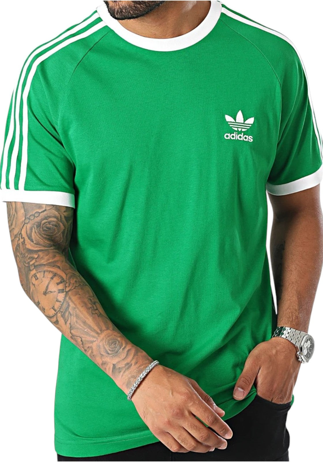 T-SHIRT E CANOTTE Verde/bianco Adidas Originals