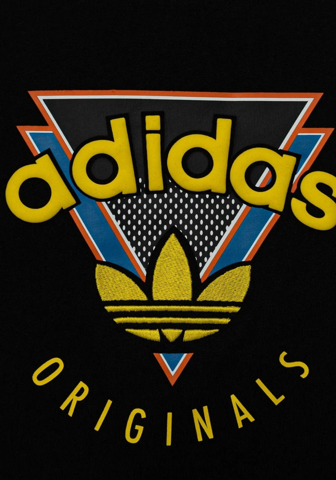 T-SHIRT E CANOTTE Nero/giallo Adidas Originals