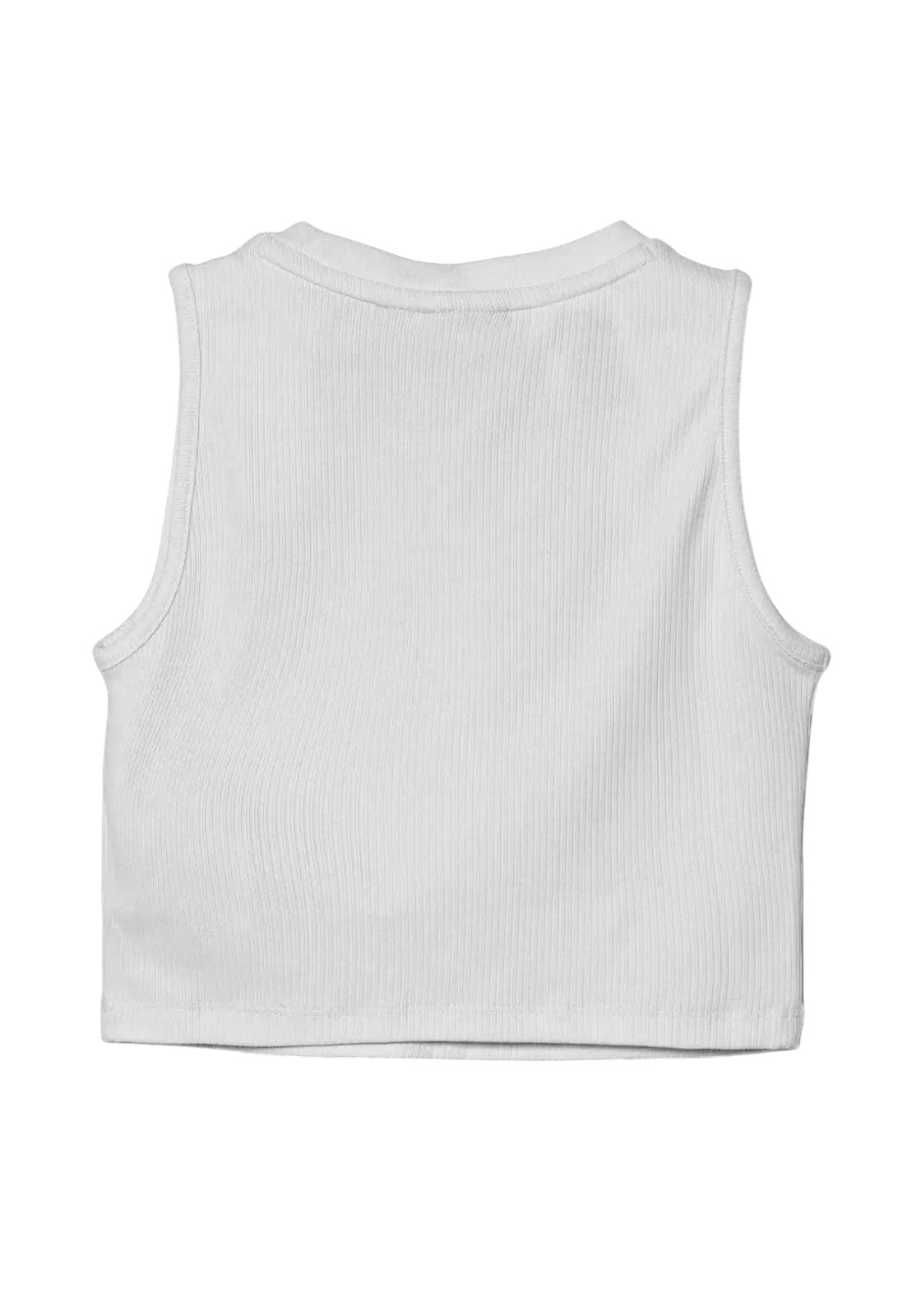 TOP PALESTRA Bianco/nero Adidas Originals