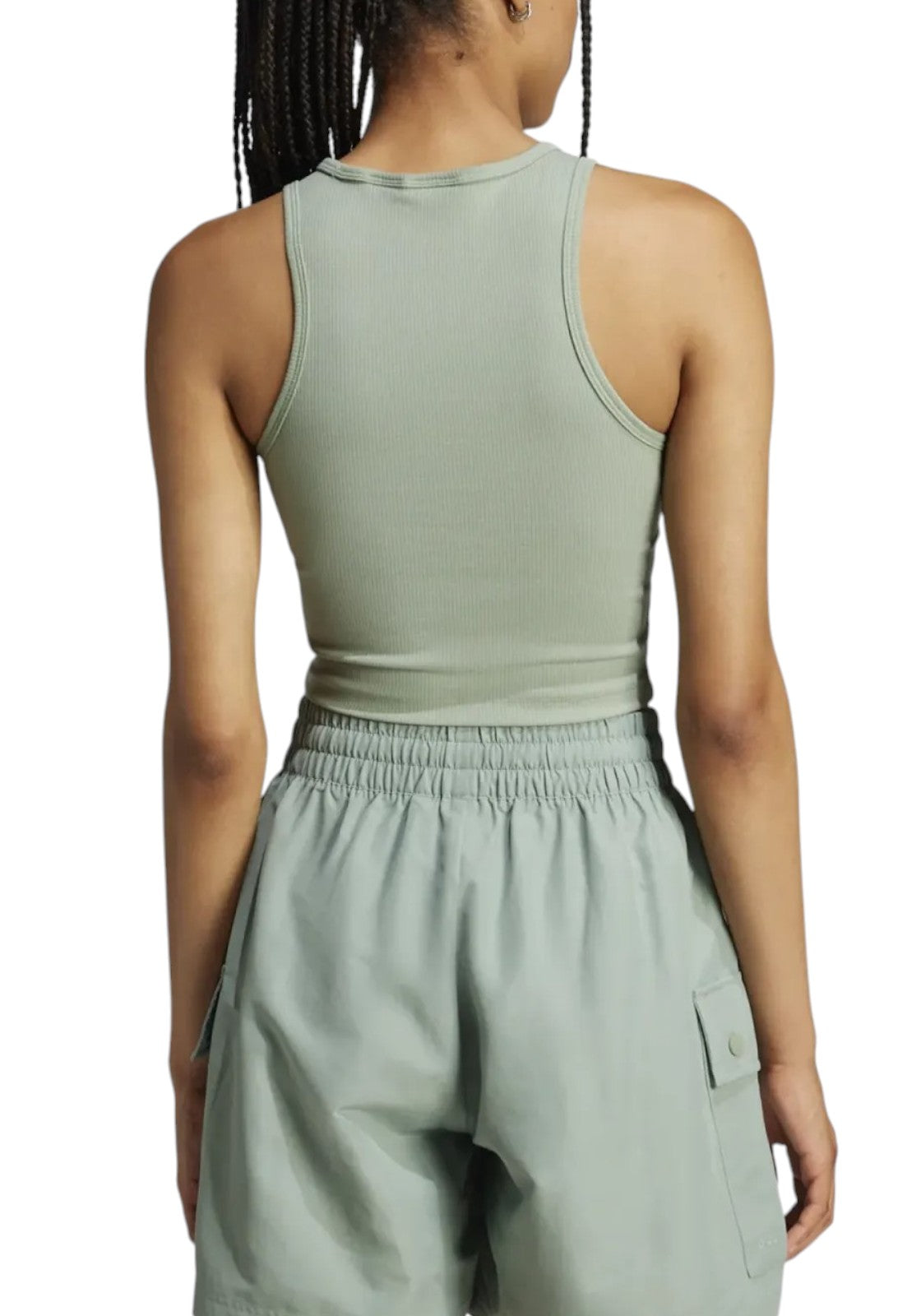TOP PALESTRA Verde Salvia Adidas Originals