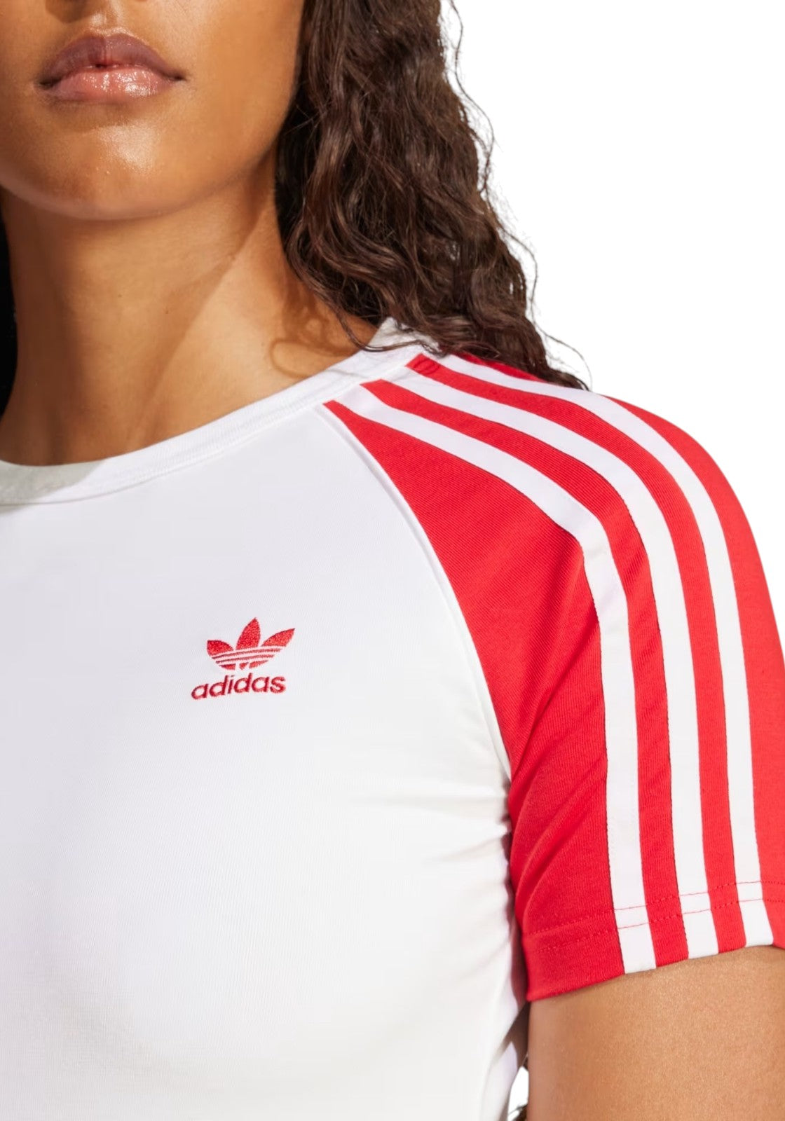 T-SHIRT E CANOTTE Bianco/rosso Adidas Originals