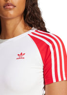 T-SHIRT E CANOTTE Bianco/rosso Adidas Originals
