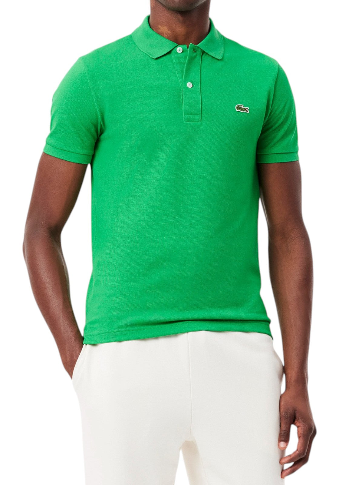 MAGLIONI E POLO Verde Prato Lacoste