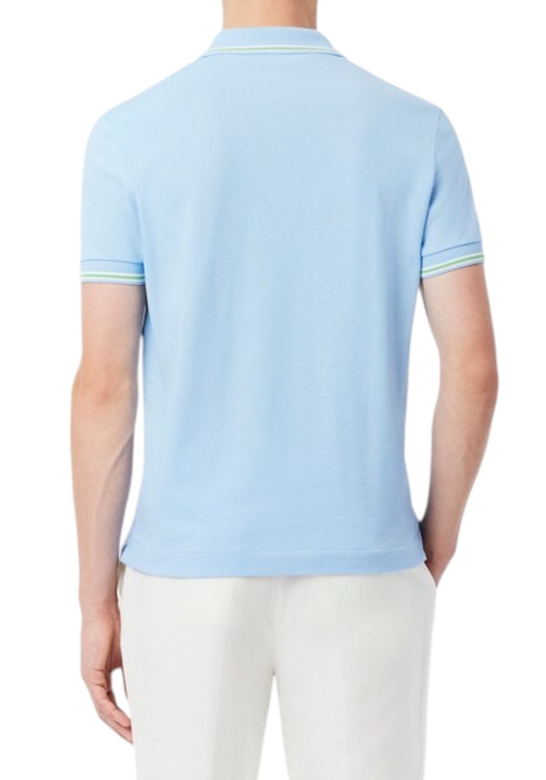 MAGLIONI E POLO Celeste/verde Lacoste