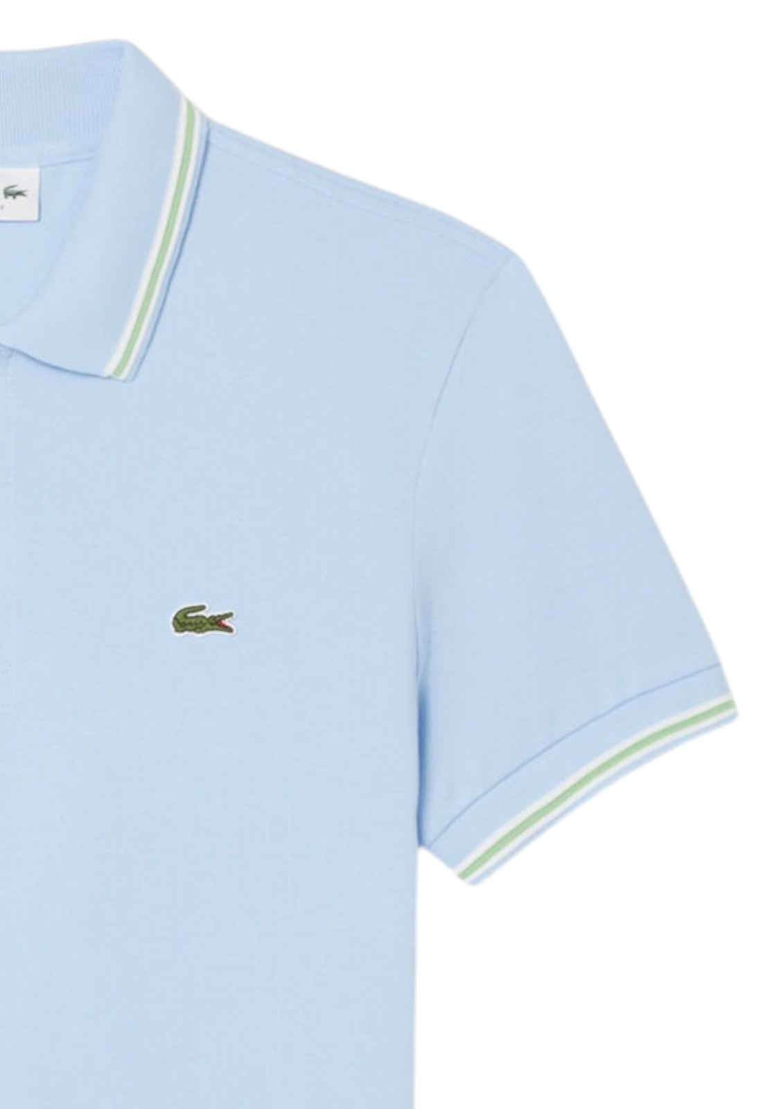 MAGLIONI E POLO Celeste/verde Lacoste