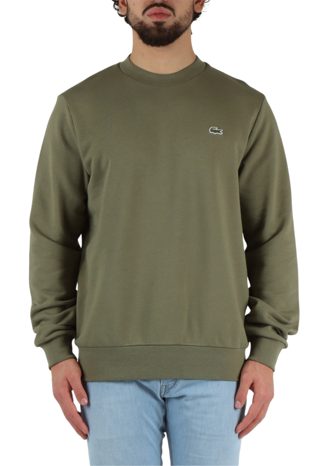 FELPE Verde Militare Lacoste