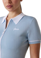 VESTITI-GONNE Celeste/bianco Guess