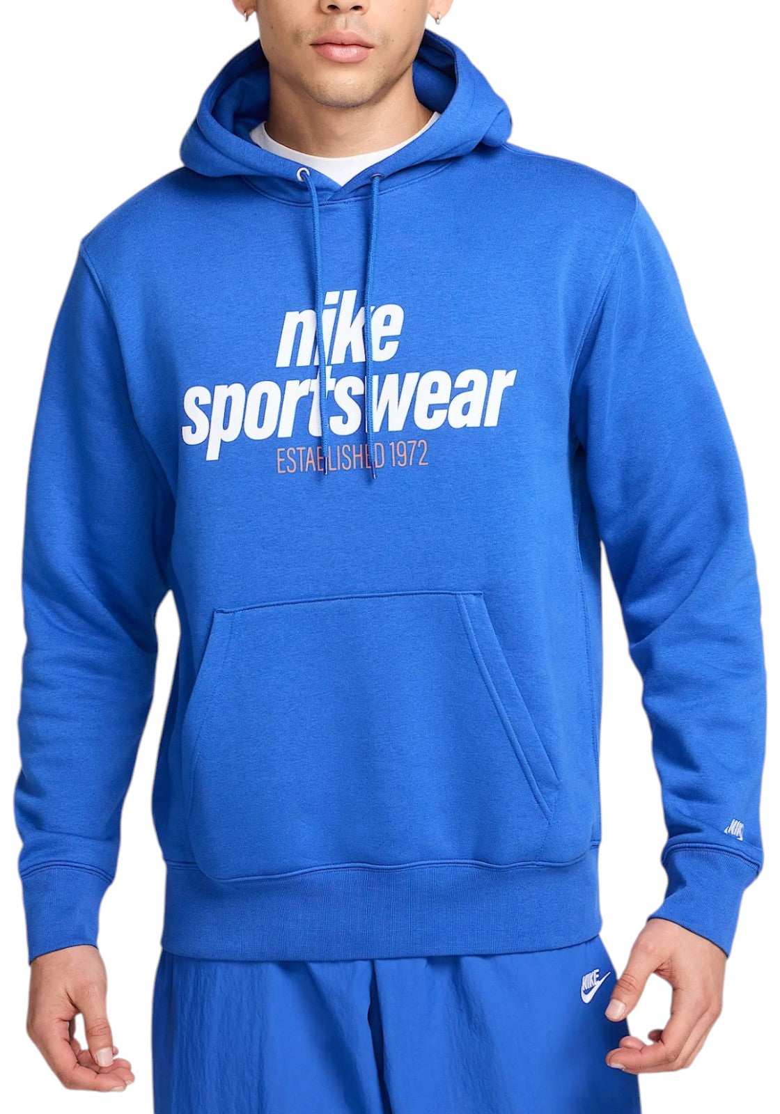 FELPE Azzurro/bianco Nike
