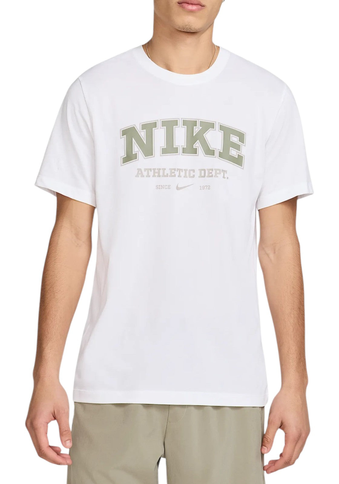 T-SHIRT E CANOTTE Bianco/verde Nike