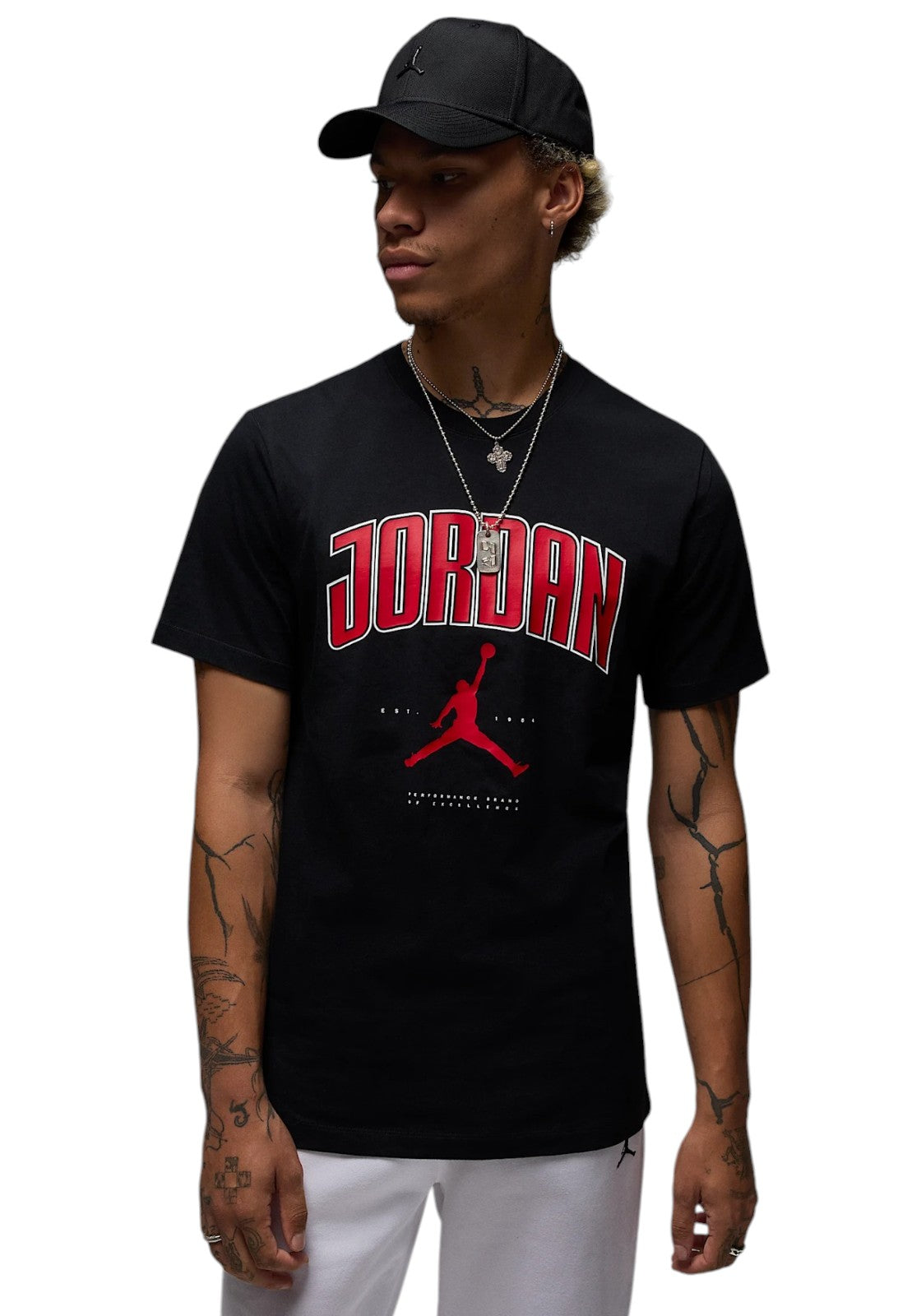 T-SHIRT E CANOTTE Nero/rosso Nike